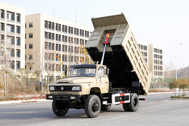 玉柴240马力春风4×4尖头自卸_四驱前7吨后13吨公用红桃国际
翻斗_长头液压举升工程红桃国际
